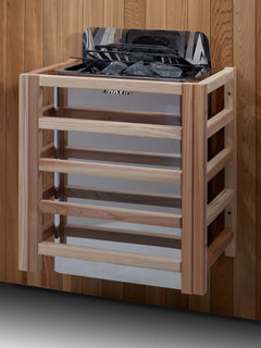Golden Designs 2025 Toledo 6-Person Hybrid Near Zero EMF Infrared and Steam Sauna